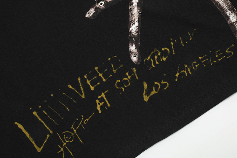 Utopia Is In Los Angeles Graphic T-Shirt Black