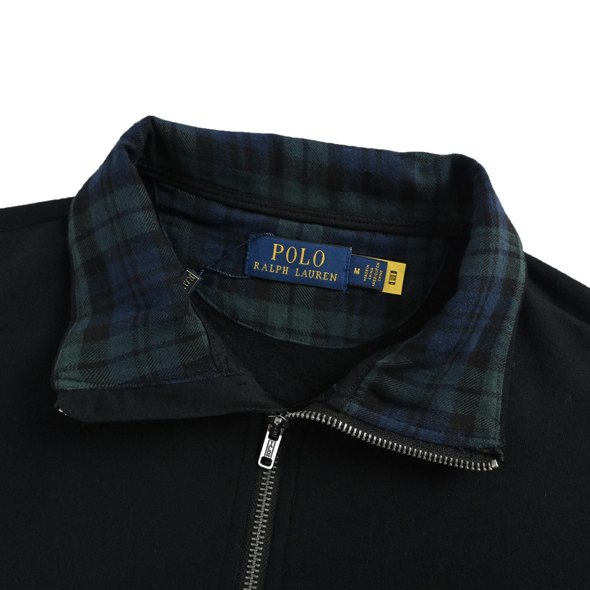 The RL Fleece Quarter-Zip Sweatshirt Black