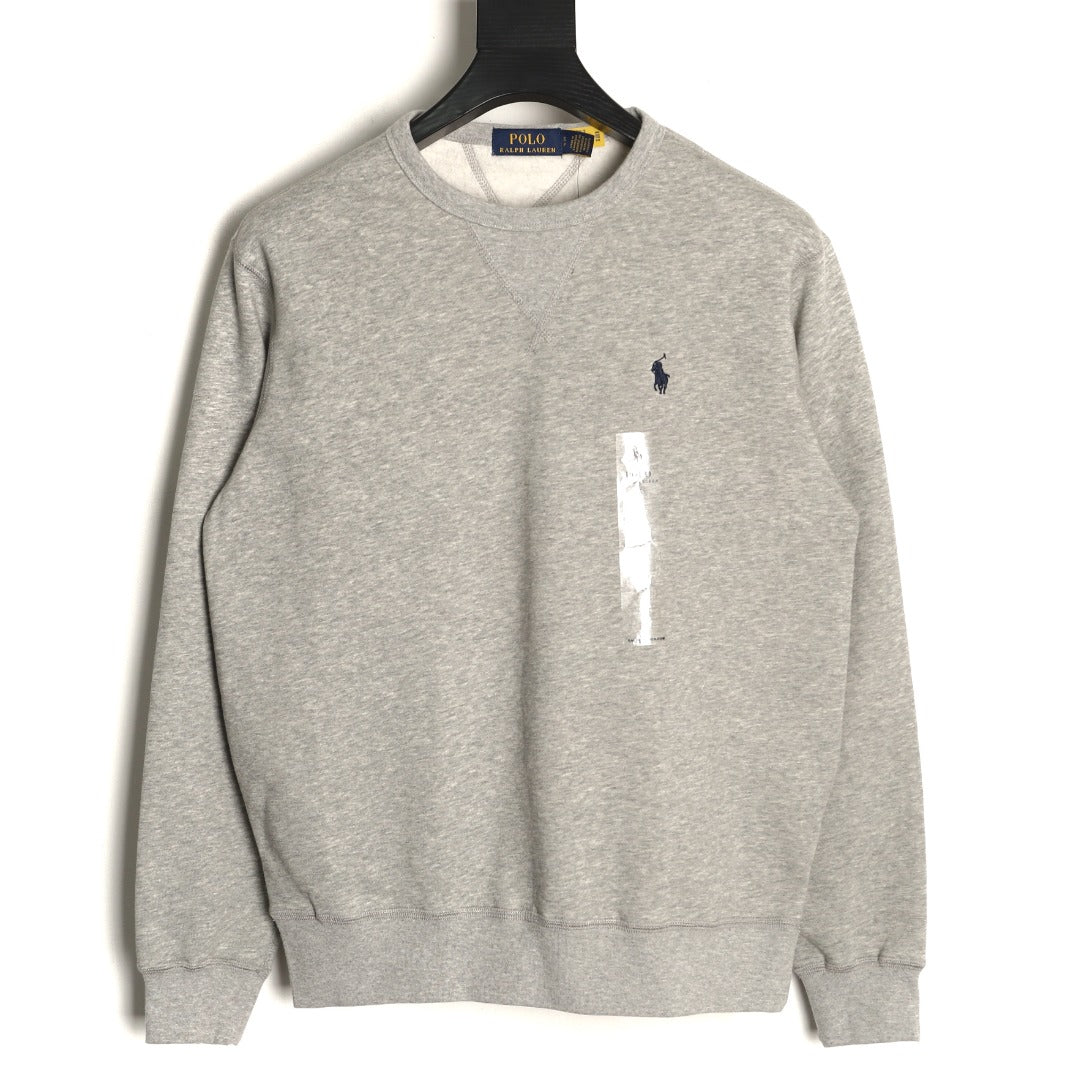 Fleece Crewneck Sweatshirt Grey Marl