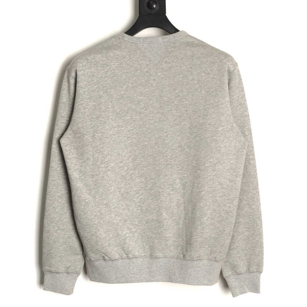 Fleece Crewneck Sweatshirt Grey Marl
