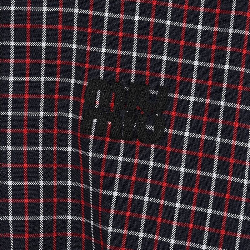 Checked Virgin Wool Plaid