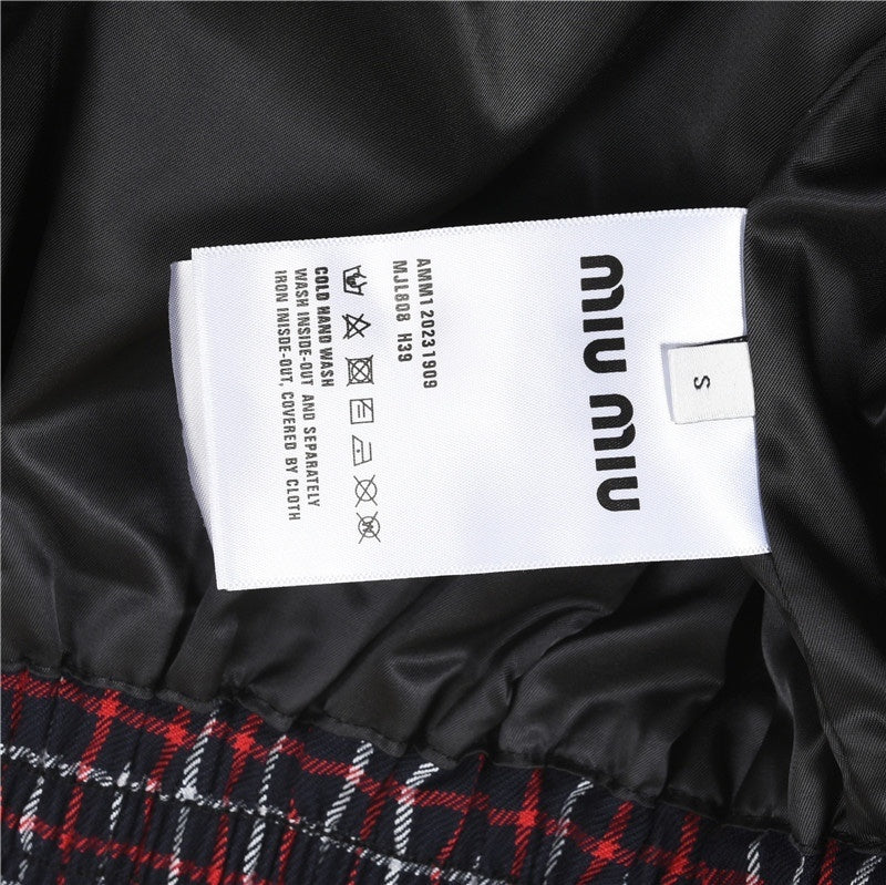 Checked Virgin Wool Plaid