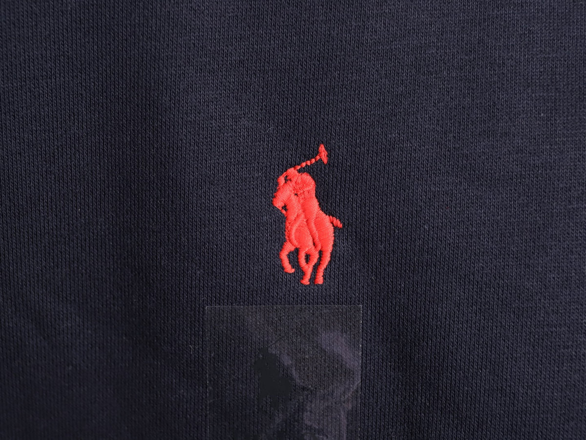 Graphic Crewneck Sweatshirt Navy Blue