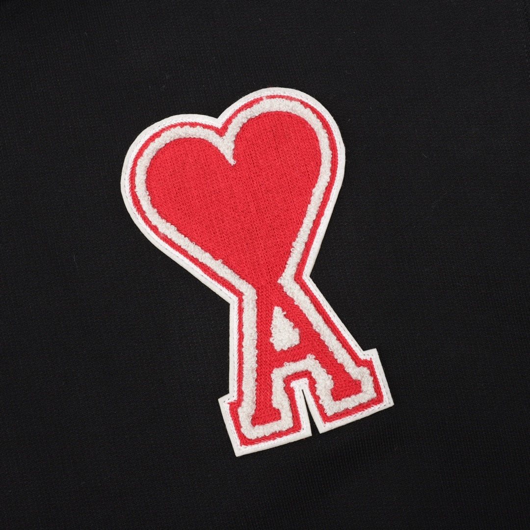 Ami de Coeur Red Heart Logo Black