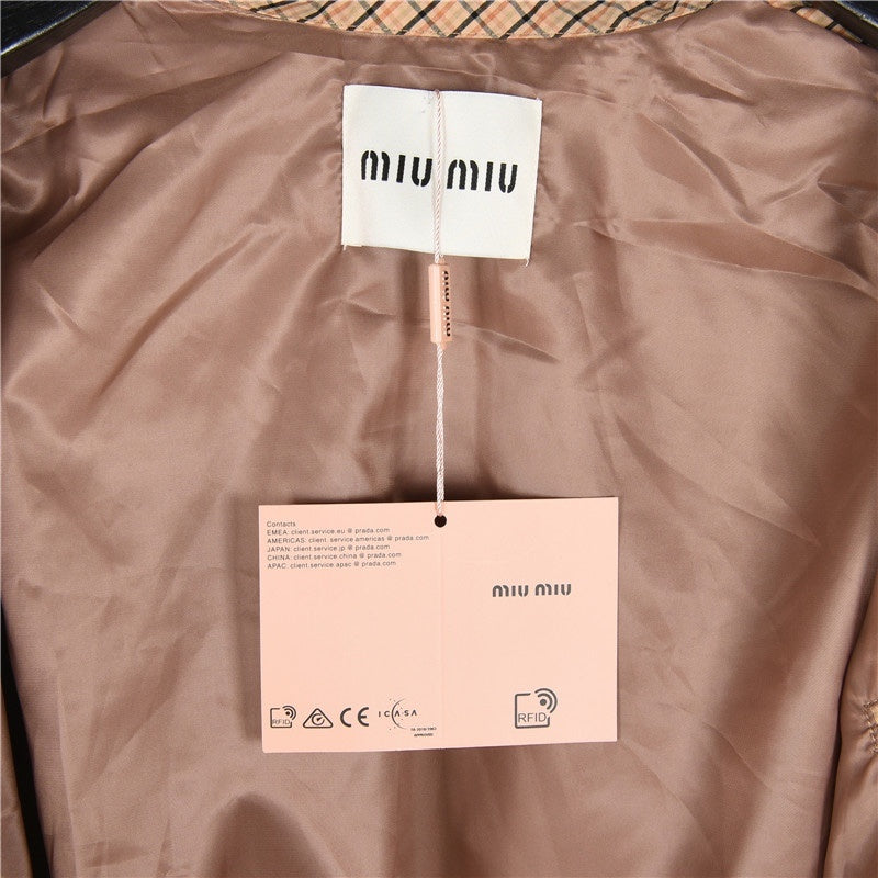 Checked Canvas Corda Brown