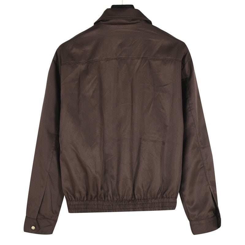 Washed Gabardine Ebony