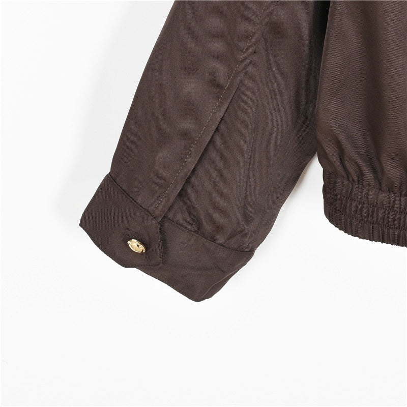 Washed Gabardine Ebony
