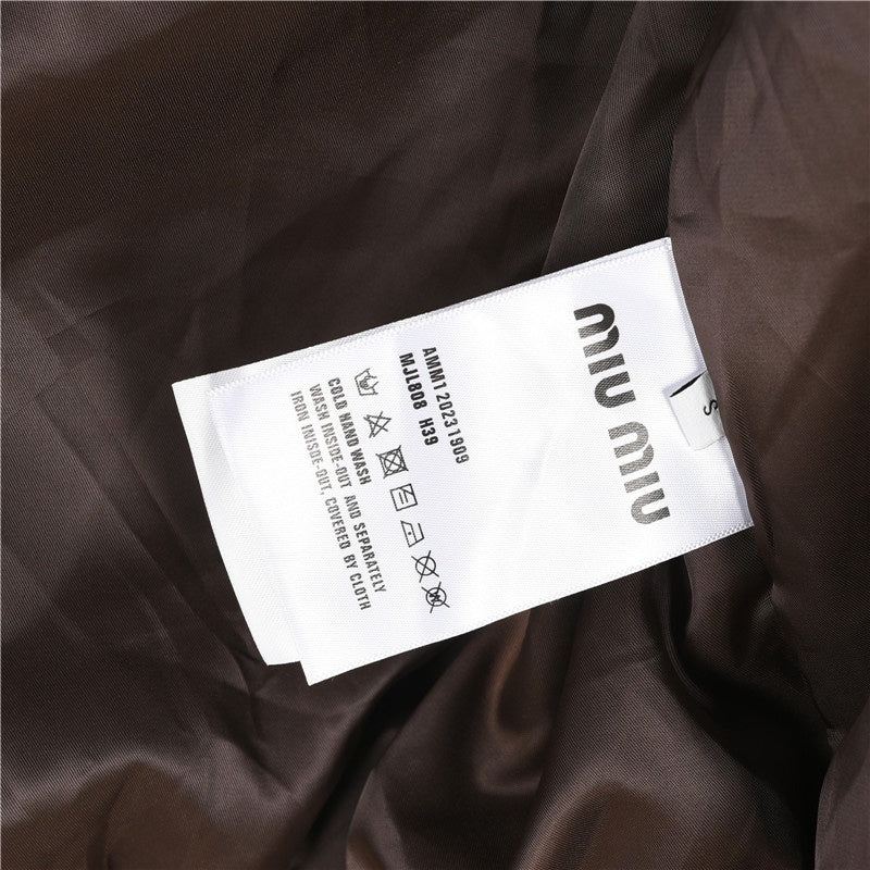 Washed Gabardine Ebony