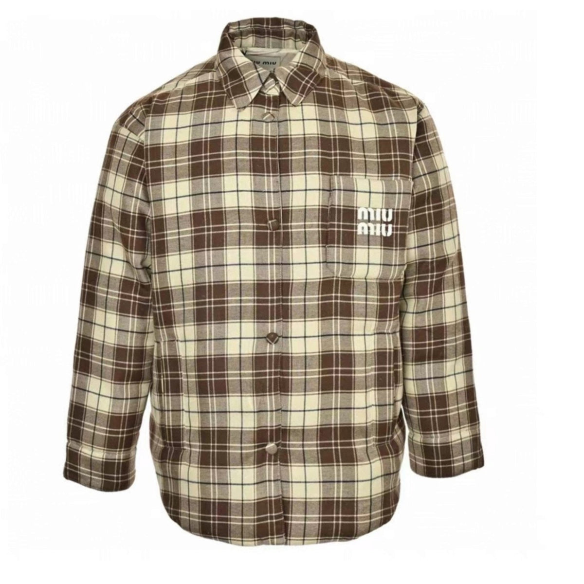 Checked Wool Calce & Cacao