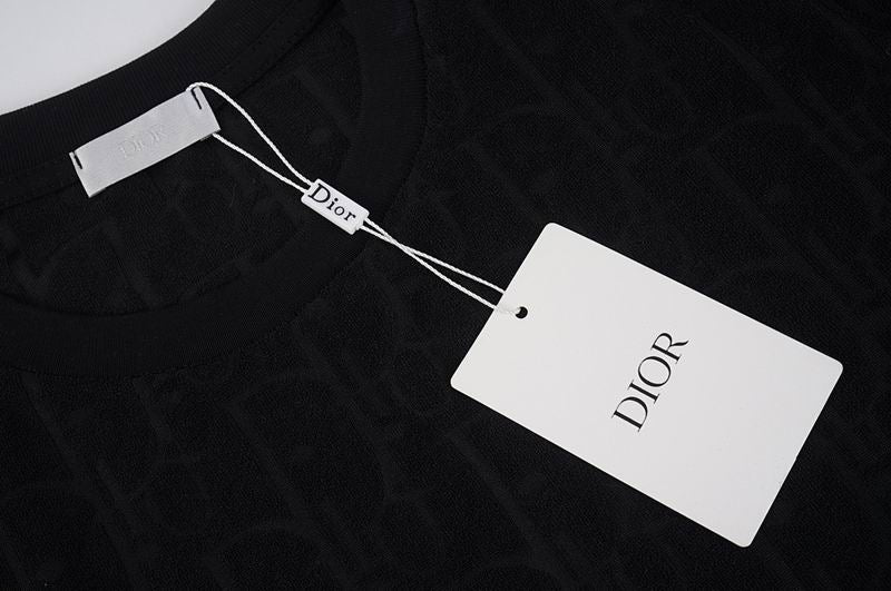 Oblique Monogram T-Shirt Black