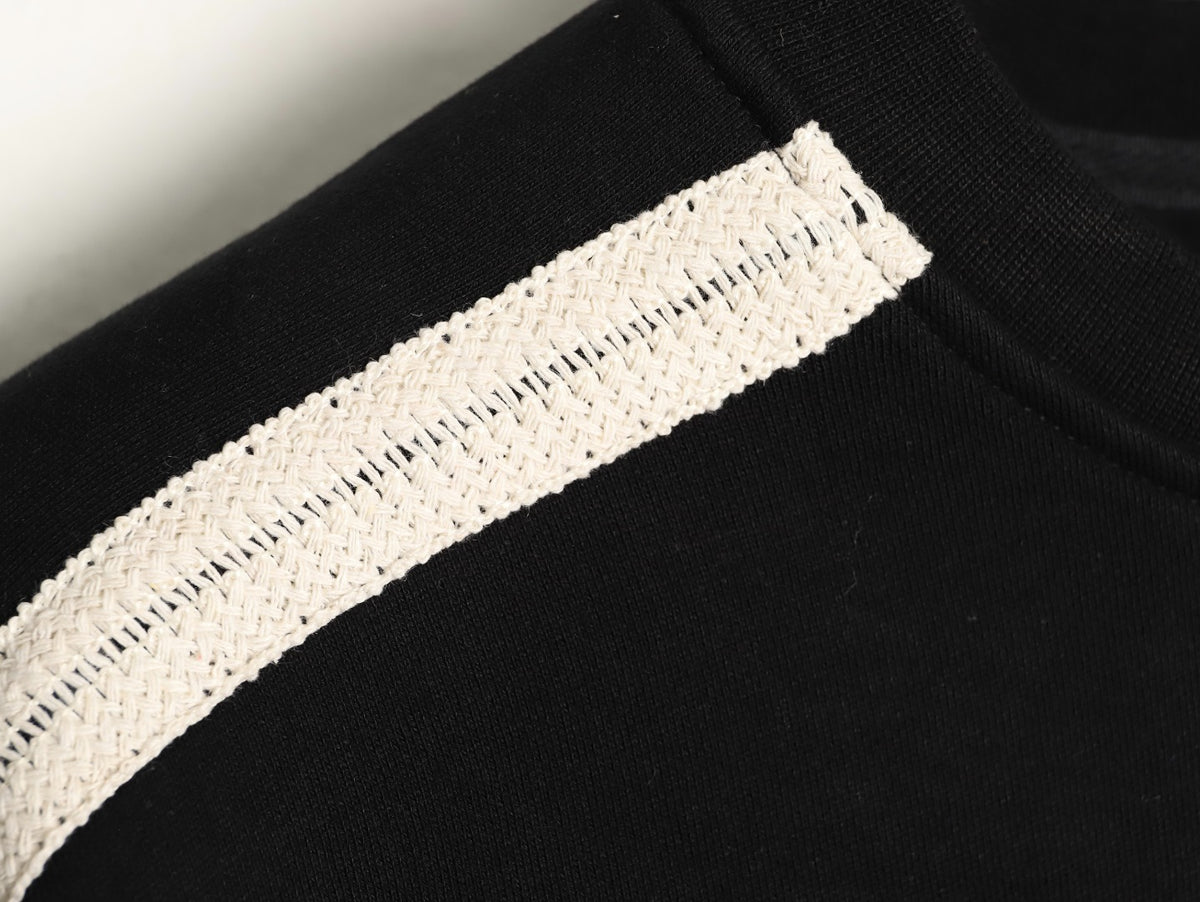 Anagram Contrast-Piping Black
