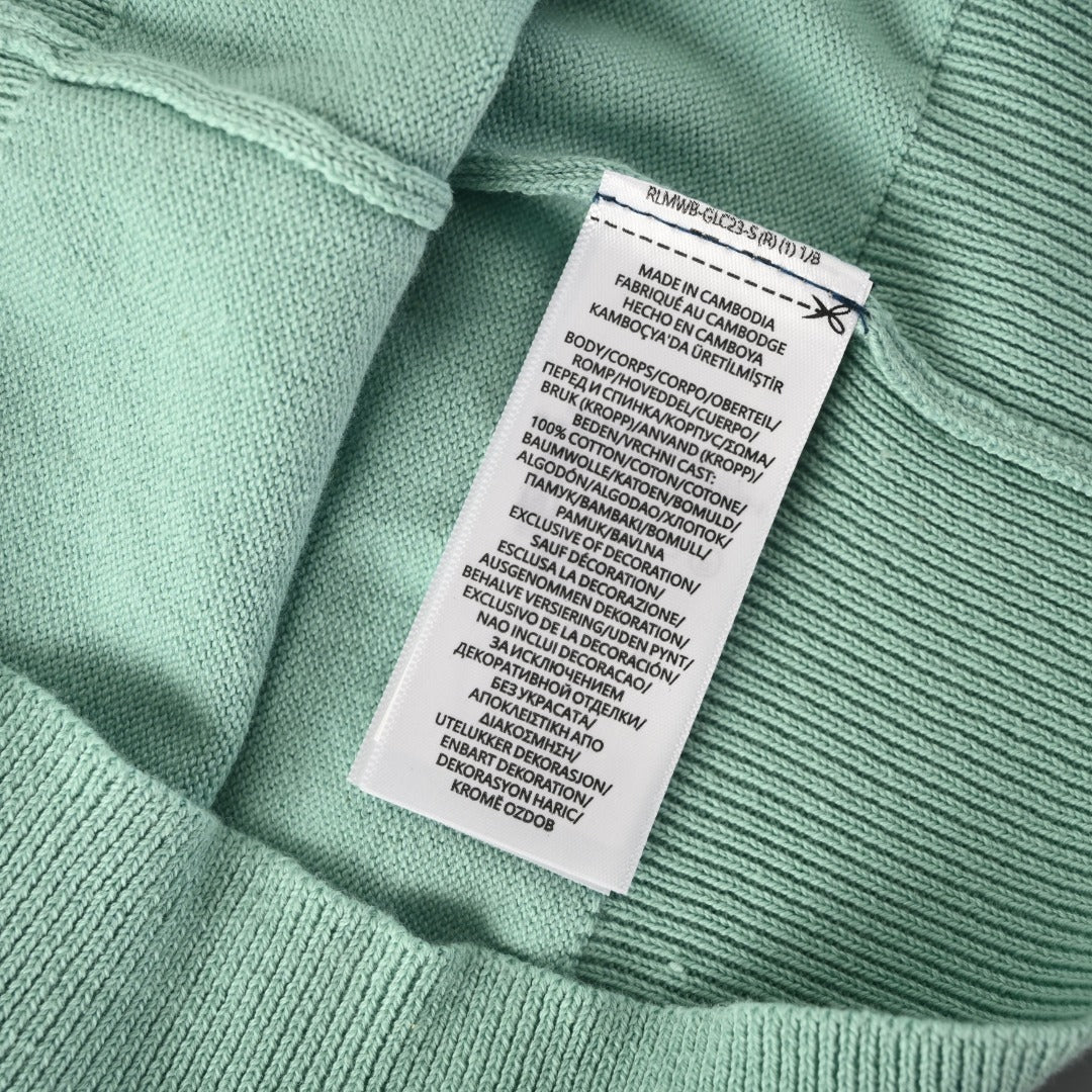 Stretch Cotton-Blend Crewneck Cardigan Cast Green