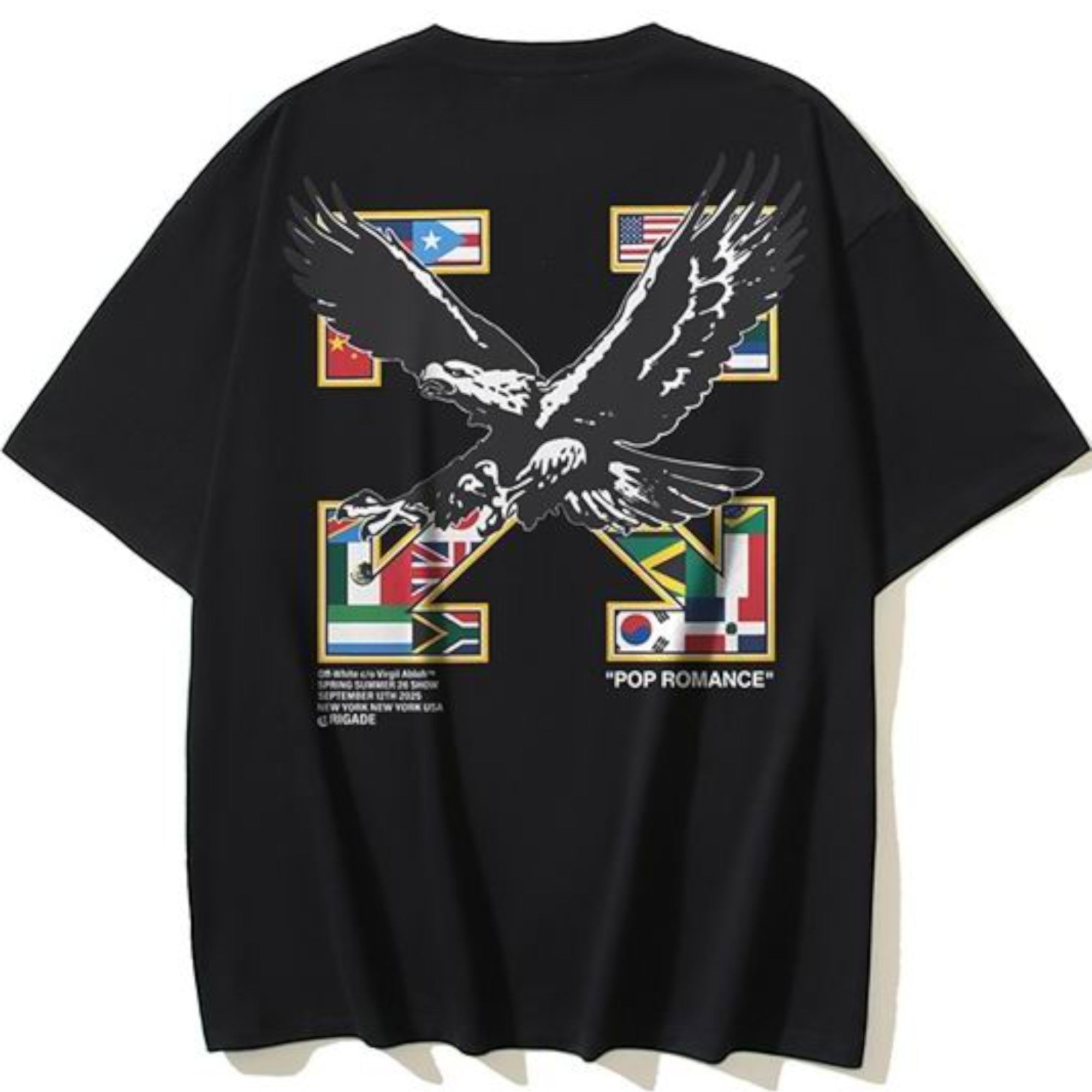 Off-White x Brigade Staff T-Shirt Black