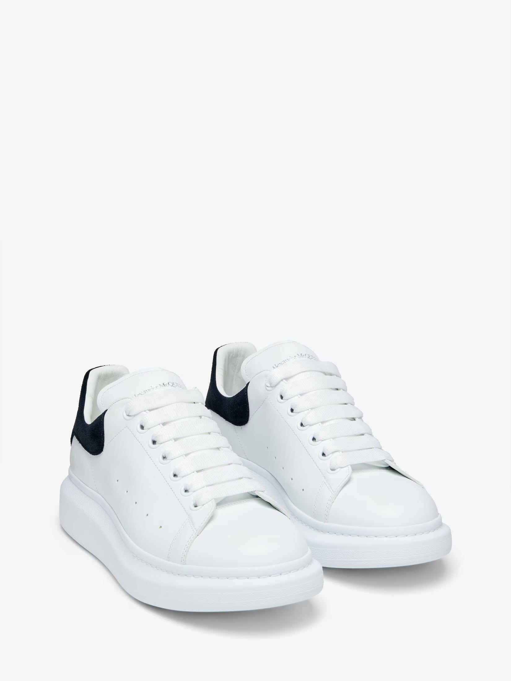Alexander McQueen Oversized Sneaker in White Blue Grey