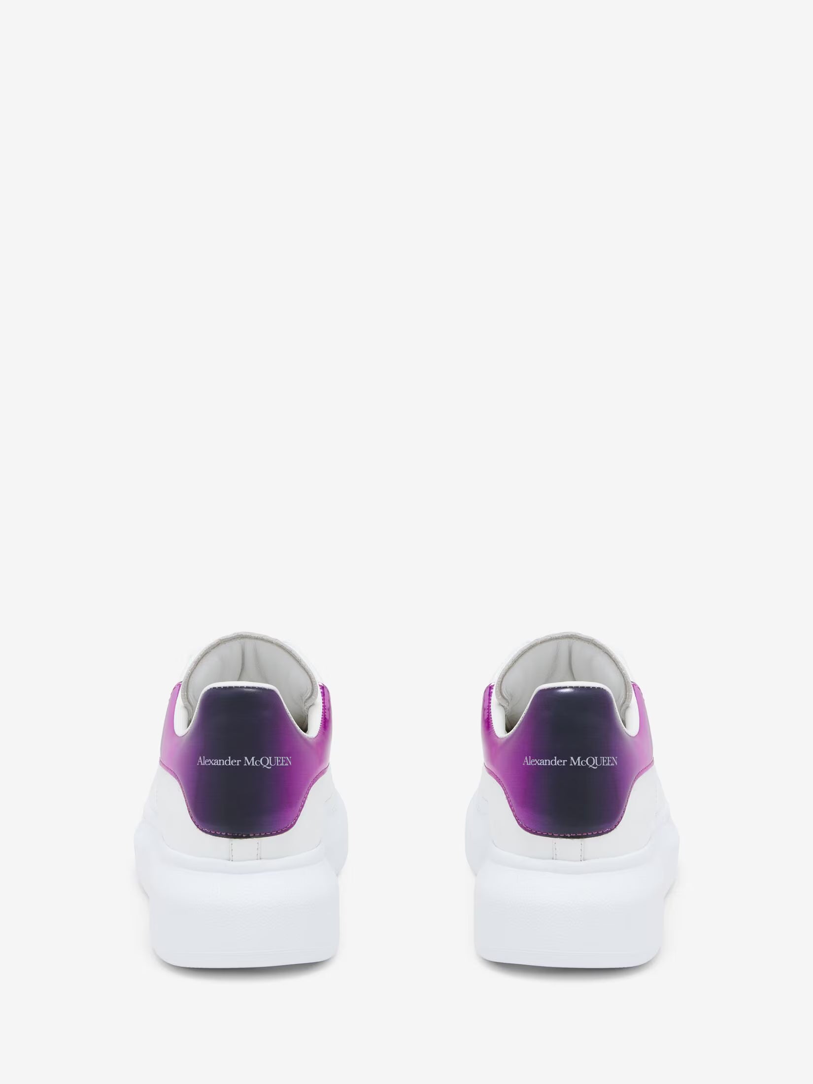 Alexander McQueen Oversized Sneaker in White & Pink