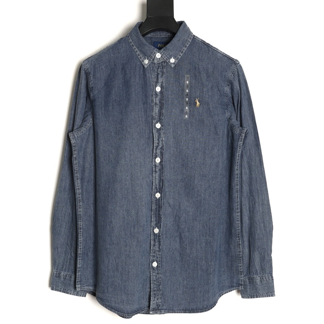 Denim Shirt Medium Blue