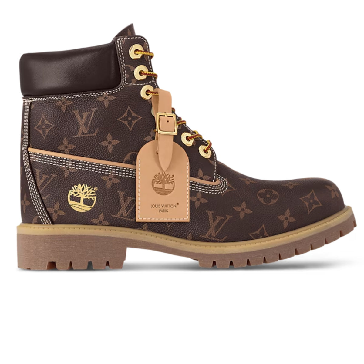6-Inch High End x Timberland Brown Monogram