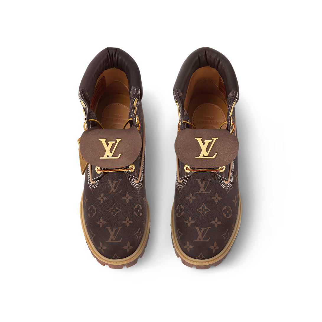6-Inch High End x Timberland Brown Monogram