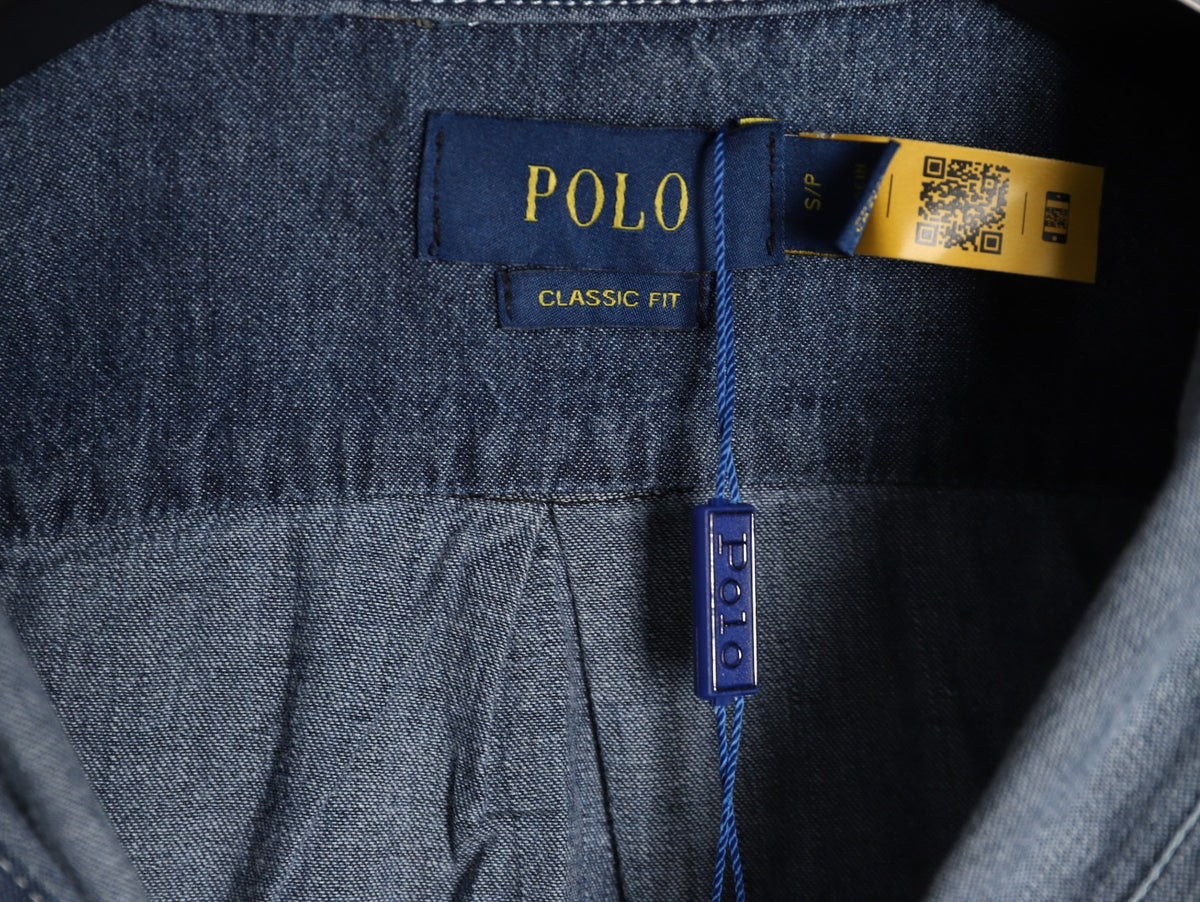 Denim Shirt Medium Blue