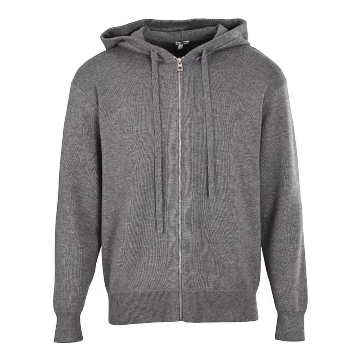 Anagram Zip-Up Hoodie Dark Grey