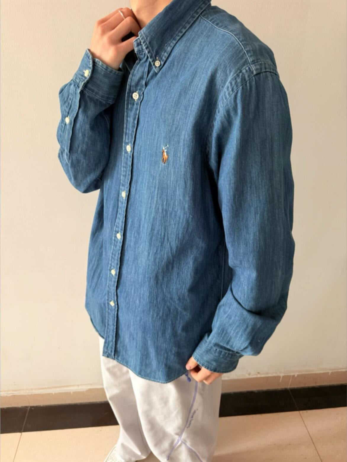 Denim Shirt Medium Blue