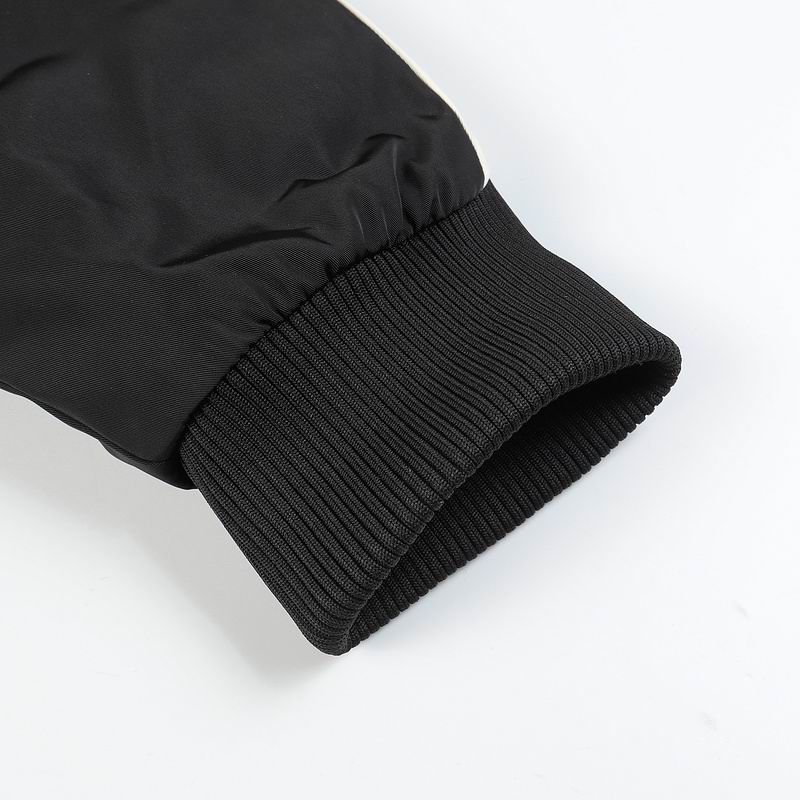 Oversized Padded Bomber Black
