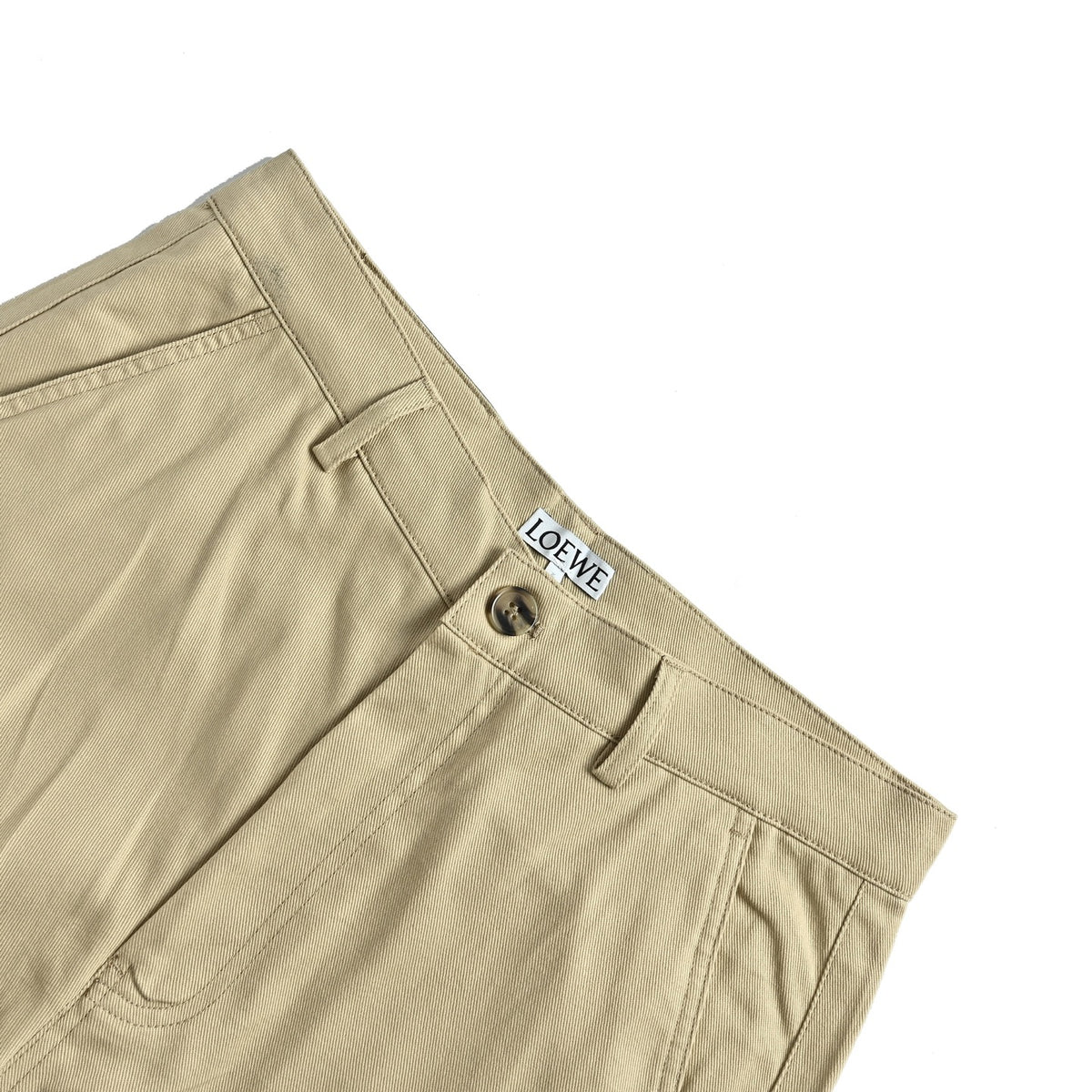 Utility Work Pants Khaki Beige