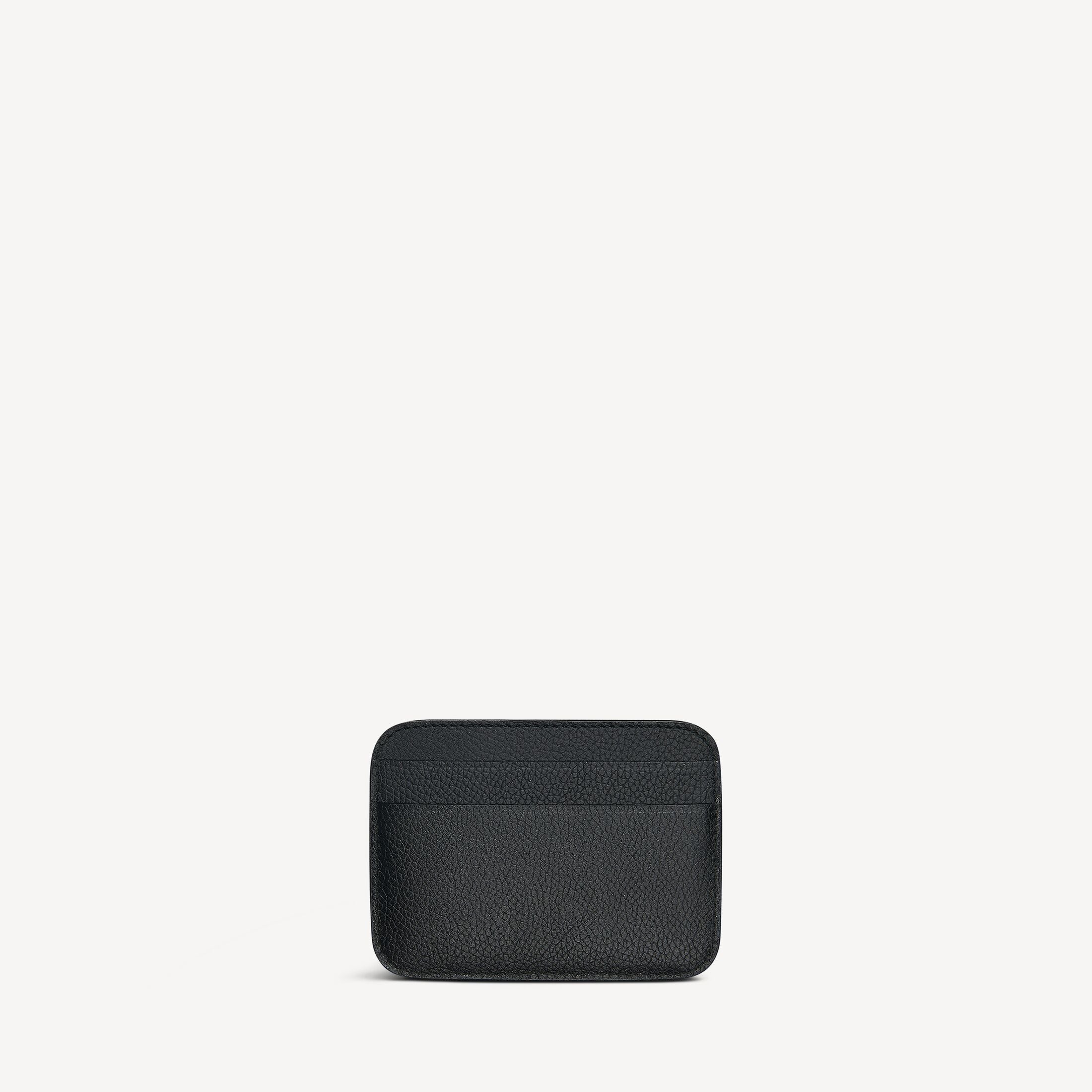 Balenciaga Cash Card Holder in Grained Calfskin