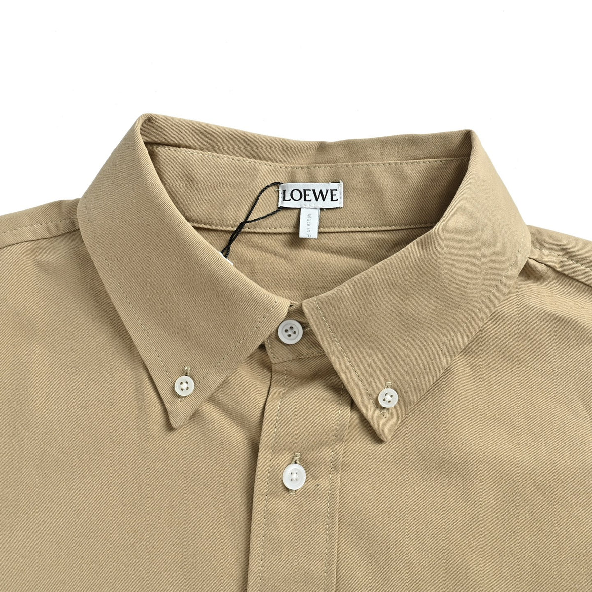 Brushed Cotton-Twill Beige