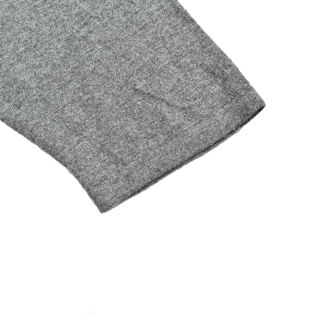 3 Cross Patch Raglan Long Sleeve T-Shirt Grey