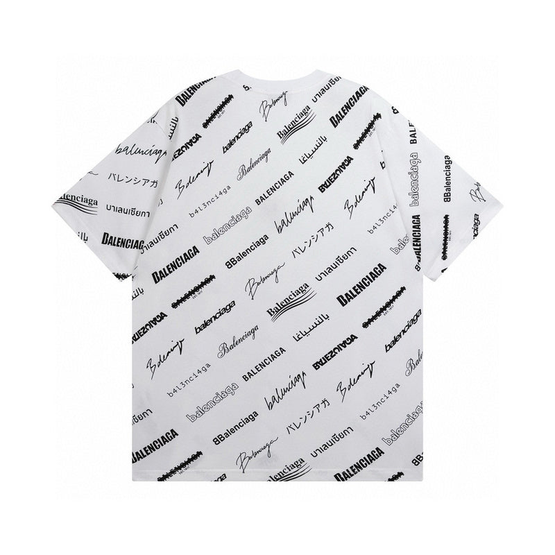 All-Over Monogram T-Shirt White