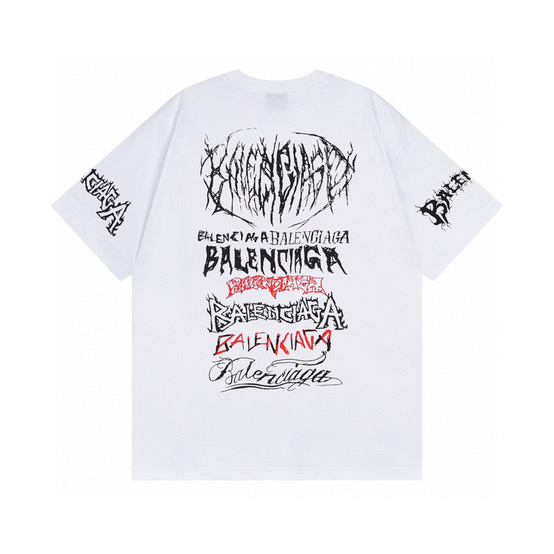 DIY Metal Logo T-Shirt White
