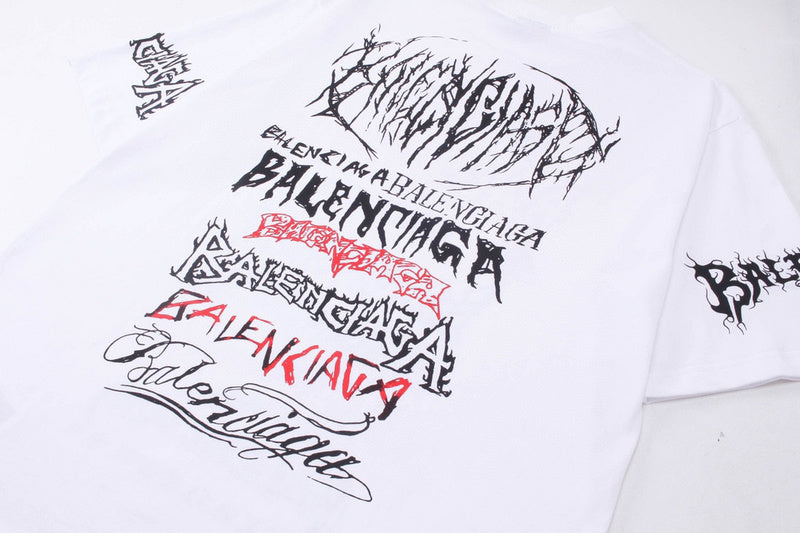 DIY Metal Logo T-Shirt White