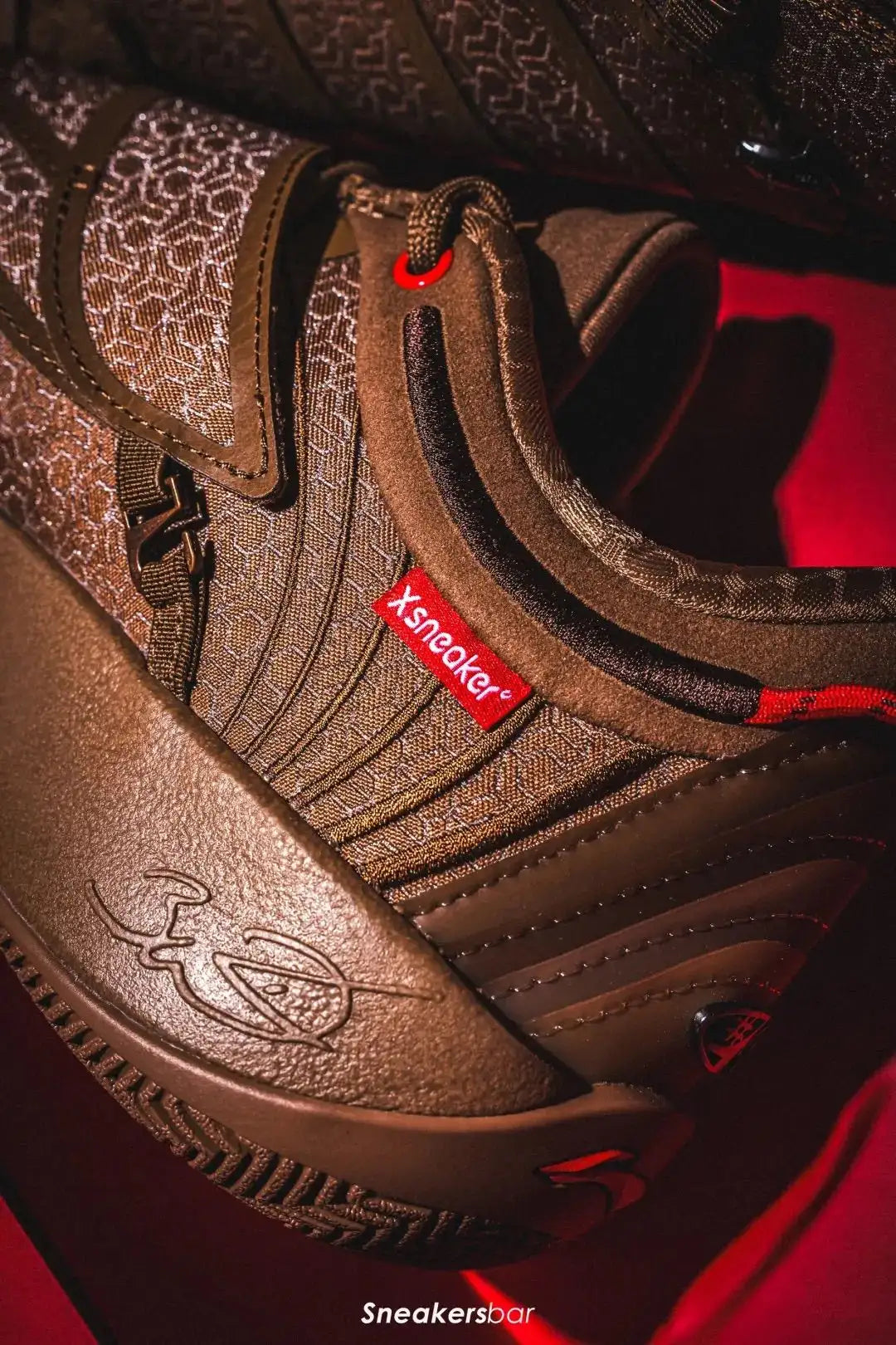 All City 14 Encore x Xsneaker Red Charcoal