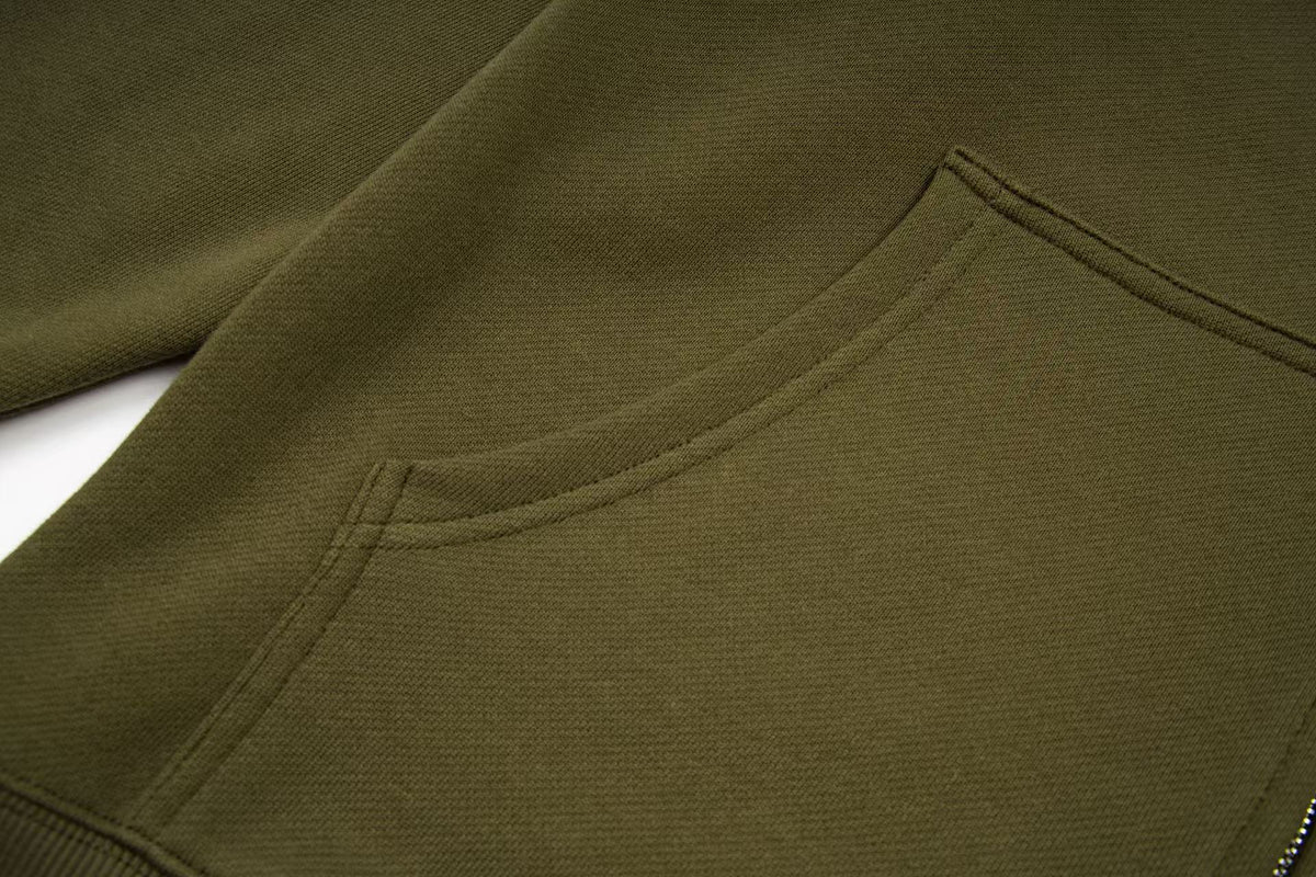 Garment-Dyed Logo Green
