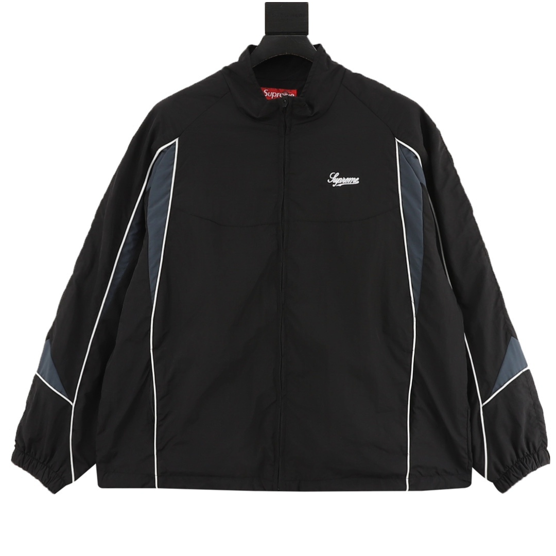 Contrast Piping Black