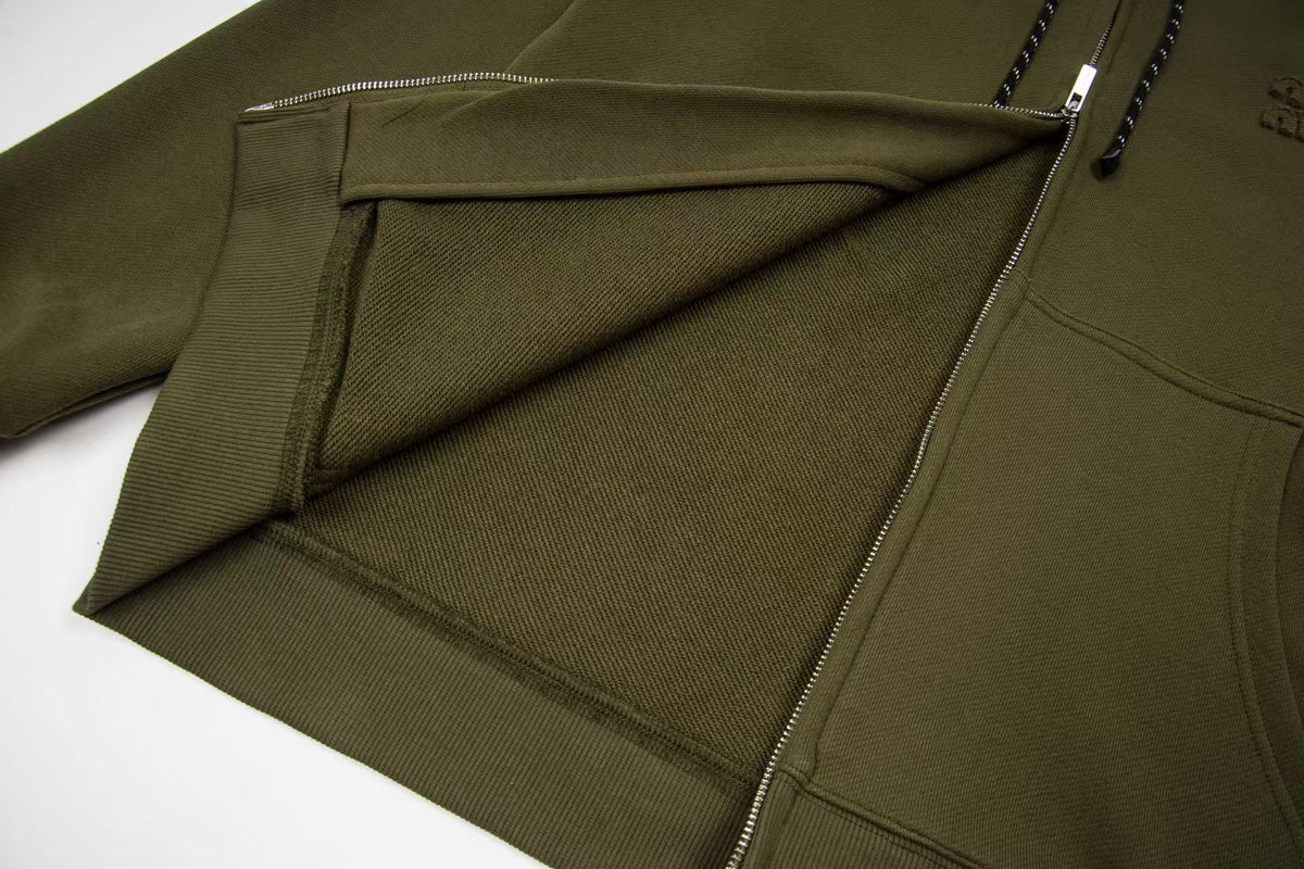 Garment-Dyed Logo Green