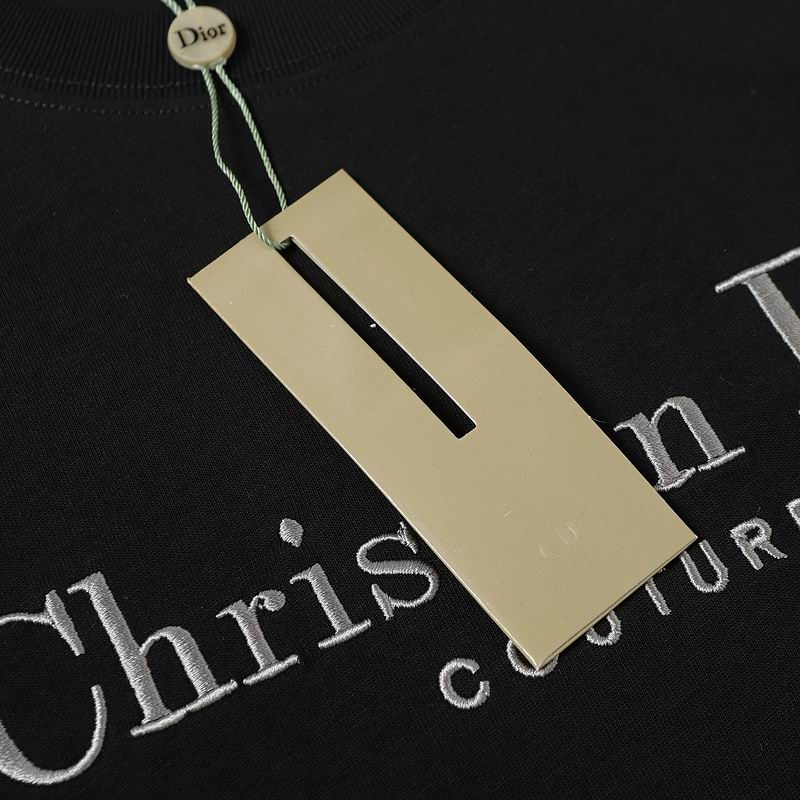 Couture Embroidered T-Shirt Black