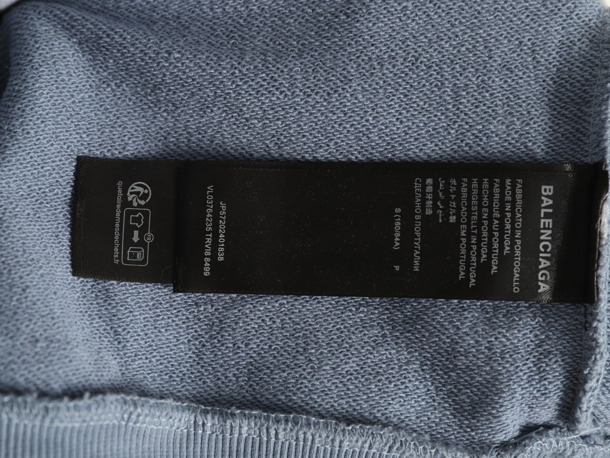 Political Campaign Medium Fit Hoodie Faded Blue