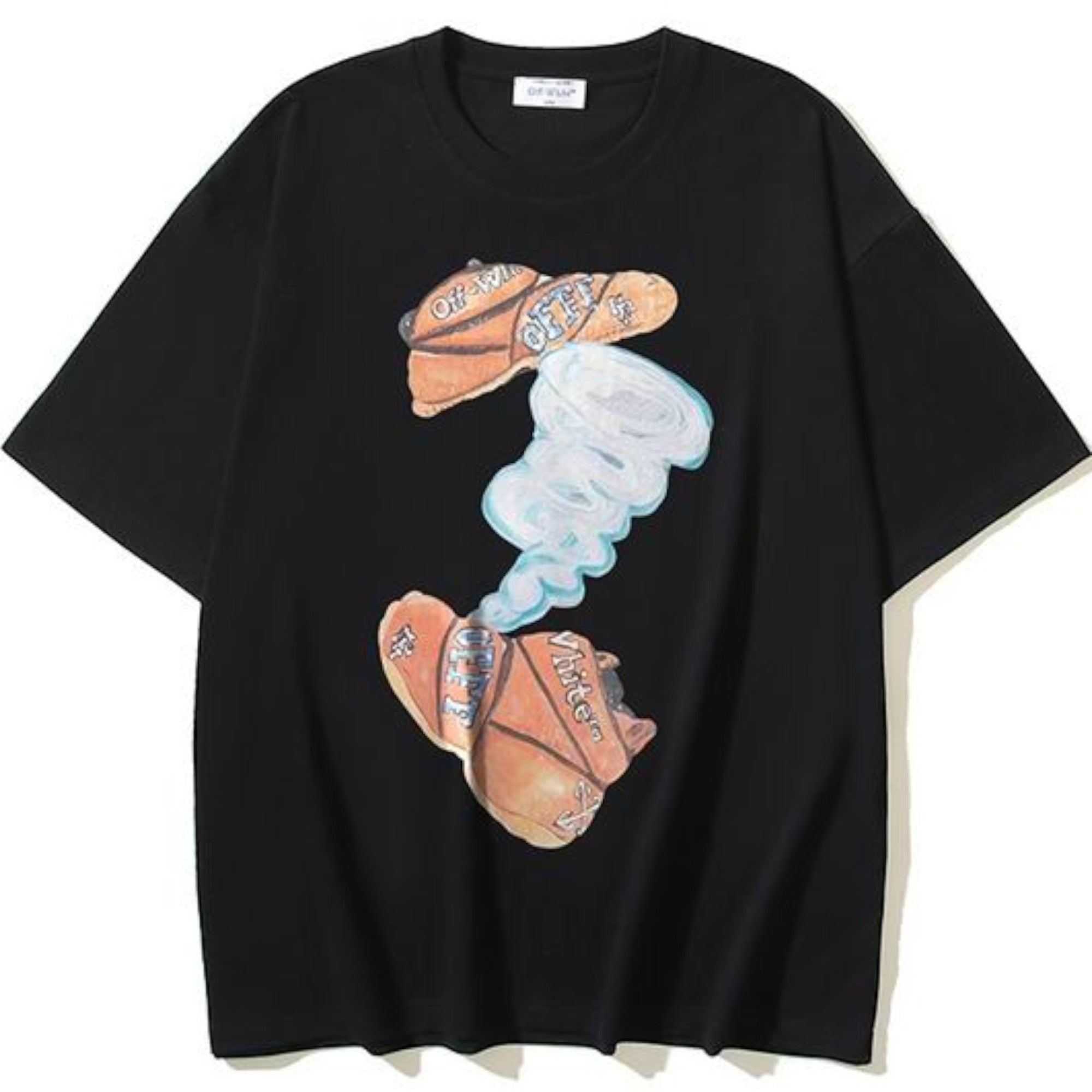 Shoe Tornado Skate T-Shirt Black