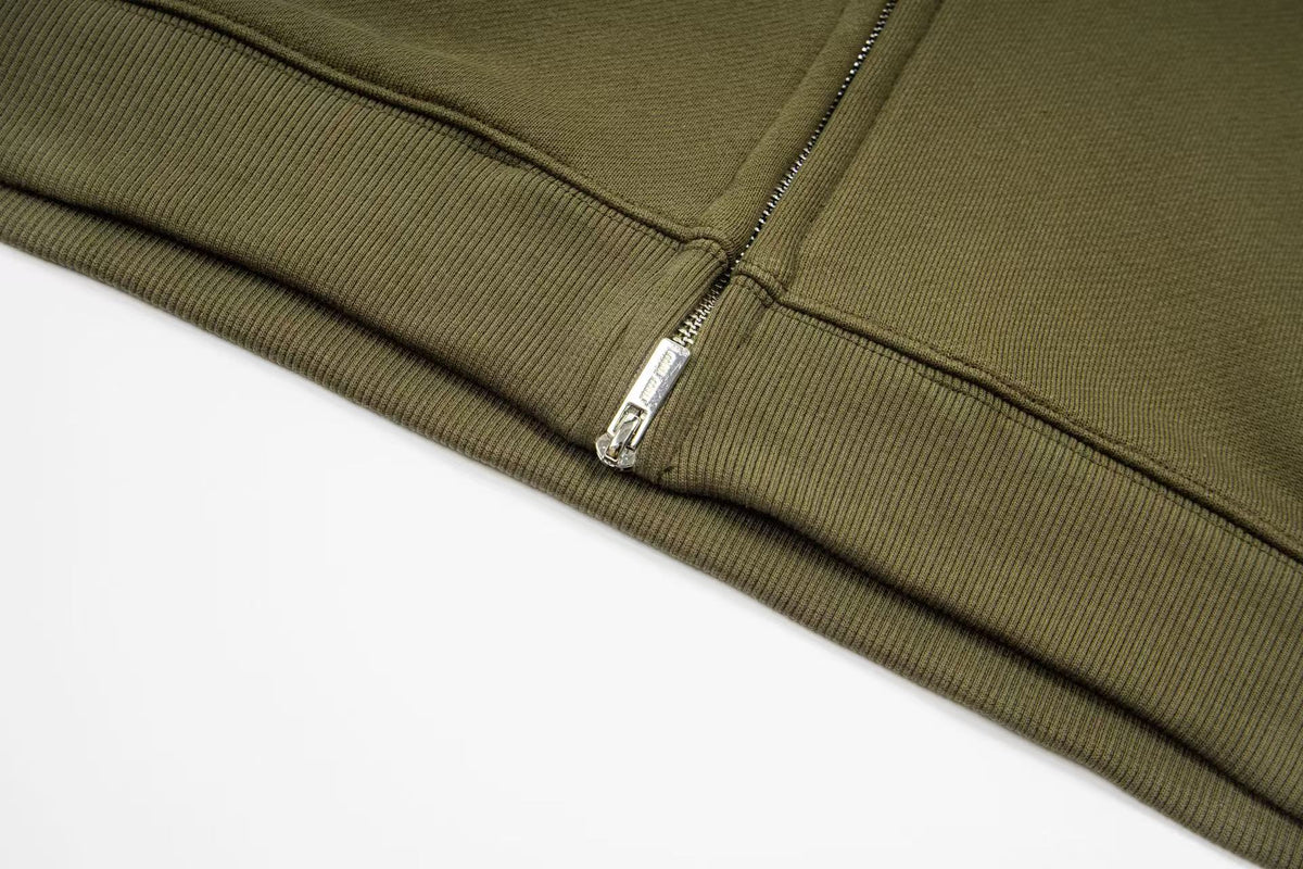 Garment-Dyed Logo Green