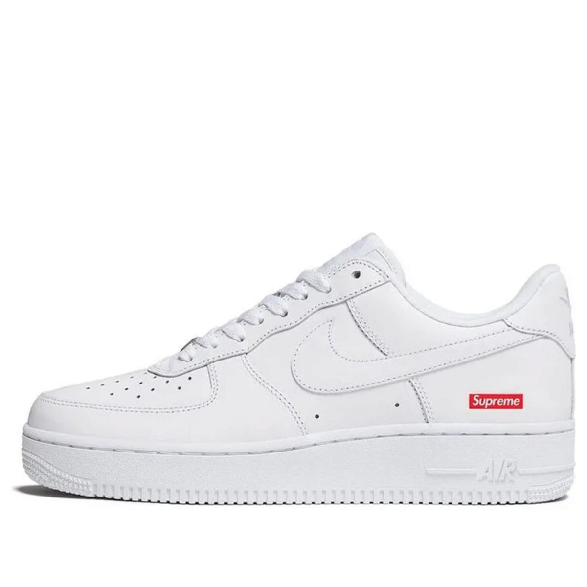 Air Force 1 Low x Supreme Box Logo White