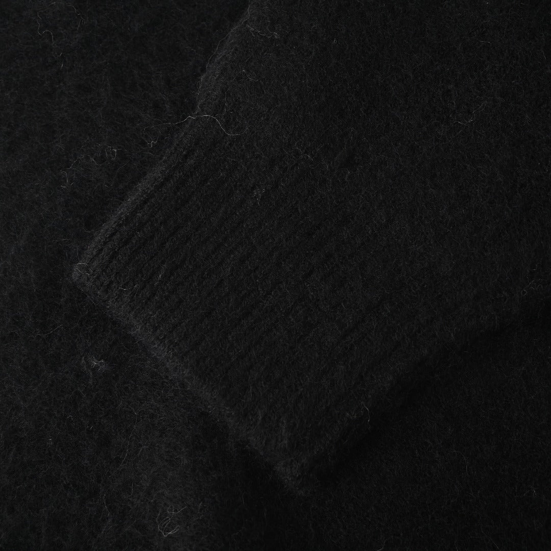 Sweat 90's Jacquard Noir & Natural