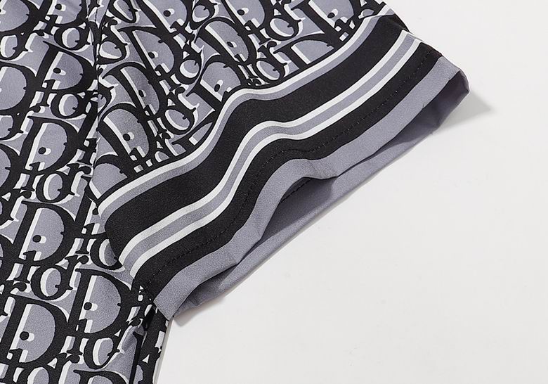 Oblique Monogram Silk Shirt