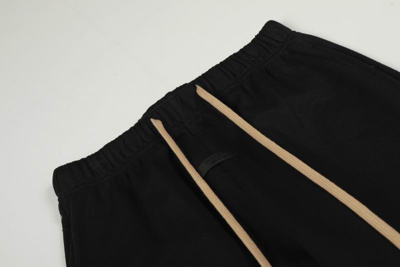 Fleece Logo Drawstring Black