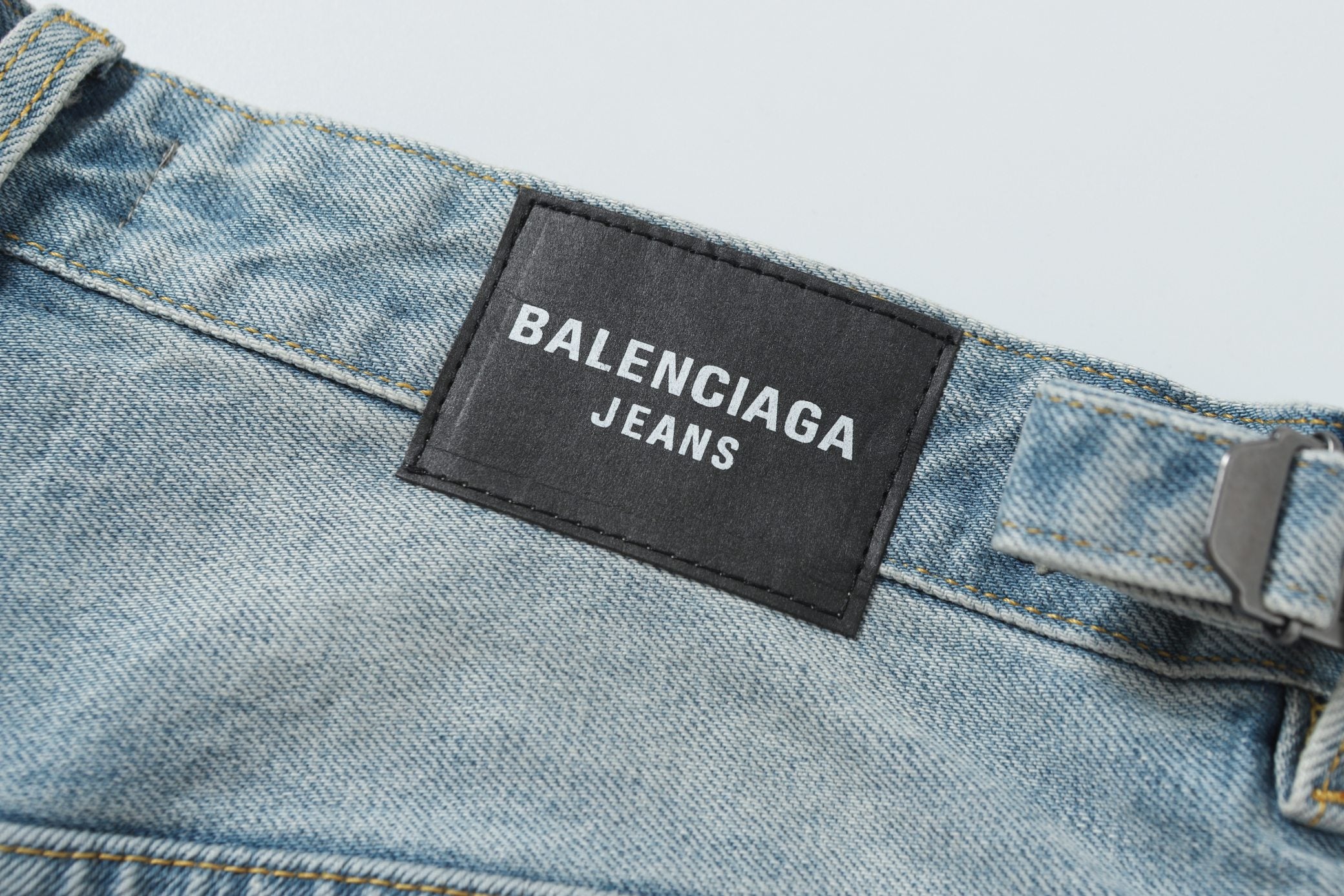 Destroyed Baggy Jeans Eco Blue