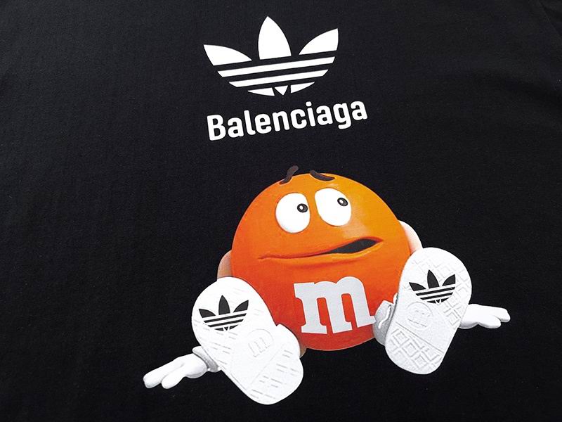 Adidas x Balenciaga M&Ms Oversized T-Shirt Black