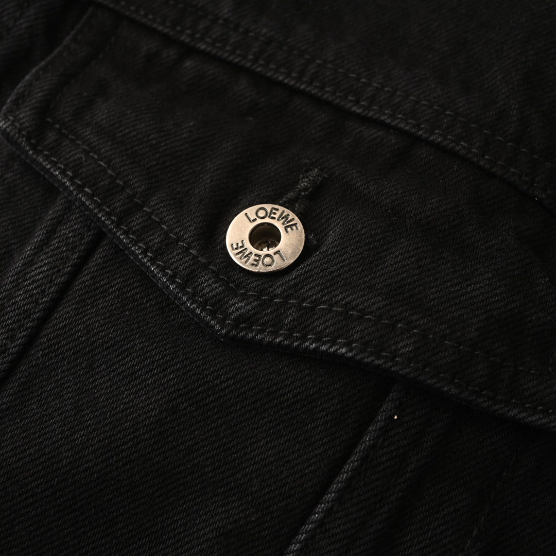 Anagram Denim Trucker Black