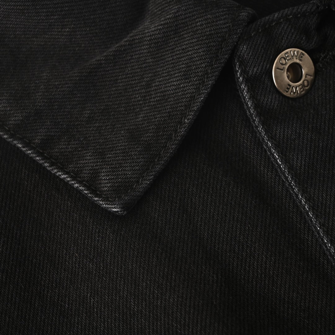 Anagram Denim Trucker Black