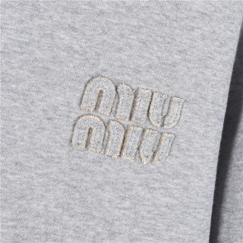 Tonal Logo Zip-Up Grey